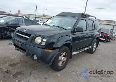2002 Nissan Xterra Xe z USA, uszkodzony, nr VIN 5N1ED28T12C604884